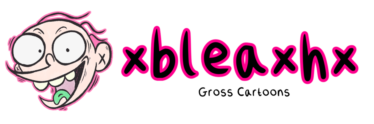 xbleaxhx - gross cartooning